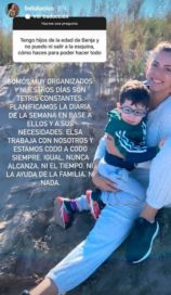 Belu Lucius cruzó a un seguidor que cuestionó su maternidad