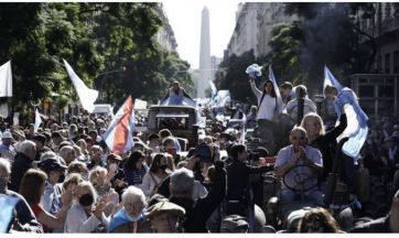 El campo copó la Plaza de Mayo con fuertes reclamos y presencia de bonaerenses