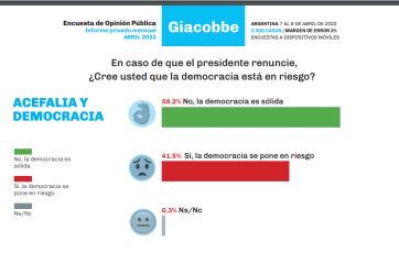 Casi la mitad de los argentinos creen que Cristina es responsable de la crisis del Gobierno