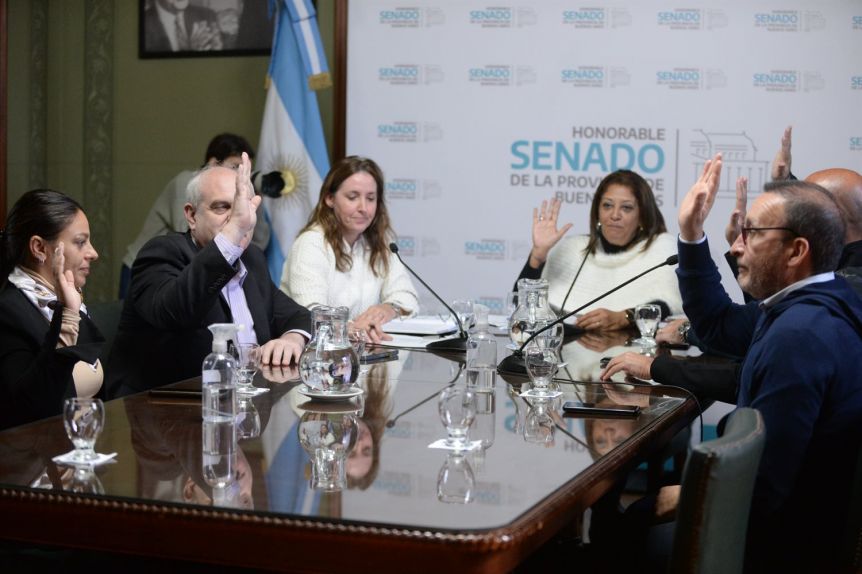 Más comisiones pusieron primera en el Senado bonaerense