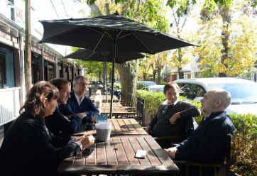 En medio de la implosión PRO, intendente se mostró con Larreta