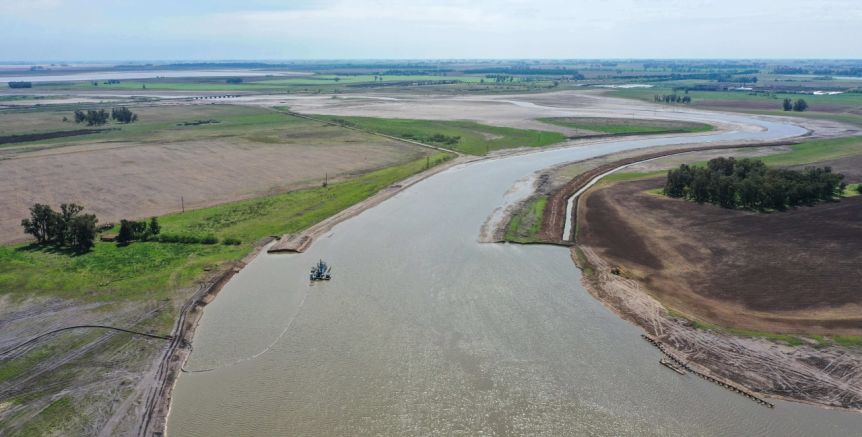Otra obra top para la Cuenca del Salado con una inversión multimillonaria