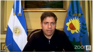 Kicillof dijo que 