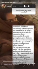 Jimena Barón reveló cómo hizo para volver a confiar en el amor