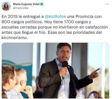 Grieta caliente: Vidal cuestionó a Kicillof por las redes y funcionarios recogieron el guante