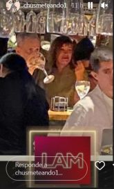 Trascendieron fotos de Jorge Rial junto a Josefina Pouso en Madrid