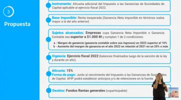 En qué consiste el proyecto del impuesto a la renta inesperada