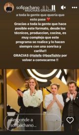 Sofía Pachano se consagró campeona de Masterchef  Celebrity la revancha