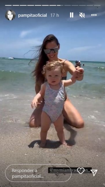 Viaje de chicas: las vacaciones soñadas de Pampita con su hija Ana en Miami
