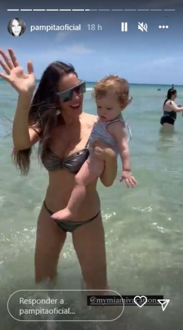Viaje de chicas: las vacaciones soñadas de Pampita con su hija Ana en Miami