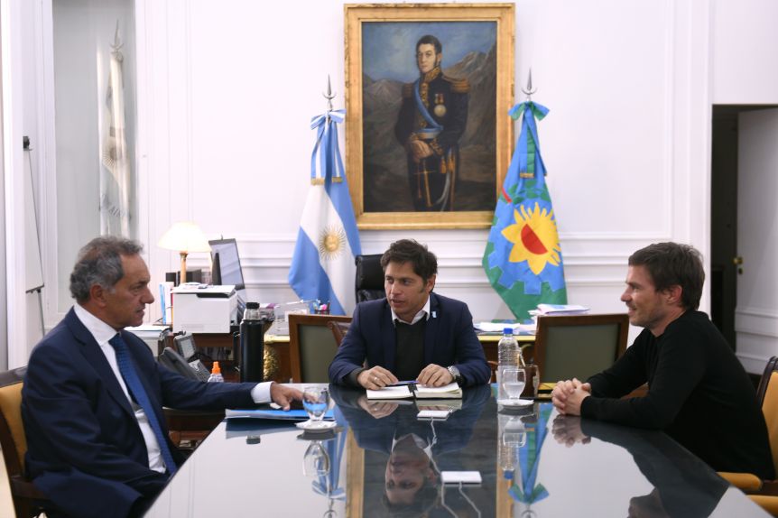 Scioli volvió a Gobernación, esta vez como Ministro de Produción de la Nación