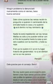 Cinthia Fernández respondió las acusaciones de Matías Defederico y mostró varios chats