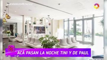 Las imágenes del espectacular piso donde conviven Tini Stoessel y Rodrigo de Paul en Miami