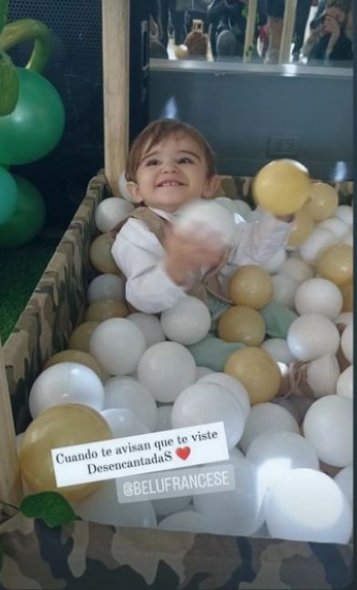Belén Francese celebró el primer año de su hijo con una fiesta exclusiva