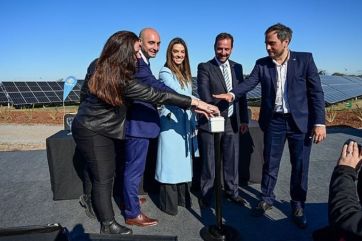 Sin Alberto, Ramil y Sujarchuk inauguraron el primer parque solar municipal