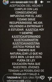 La palabra de Valeria Mazza tras el juicio abreviado por el ataque a su hijo Tiziano