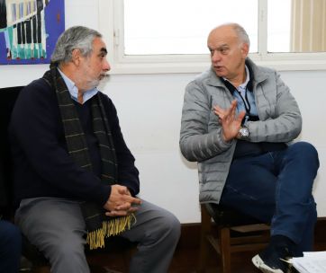 Néstor Grindetti recorrió la Provincia y criticó el proyecto de salario universal