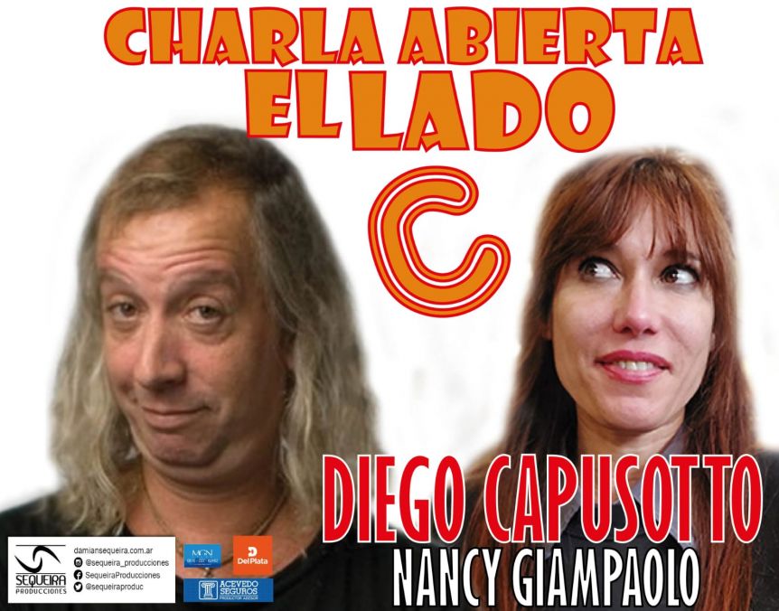 Diego Capusotto llega a La Plata a presentar El Lado C con Nancy Giampaolo