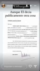 Luciana Salazar mostró las pruebas del embargo a Martín Redrado: 