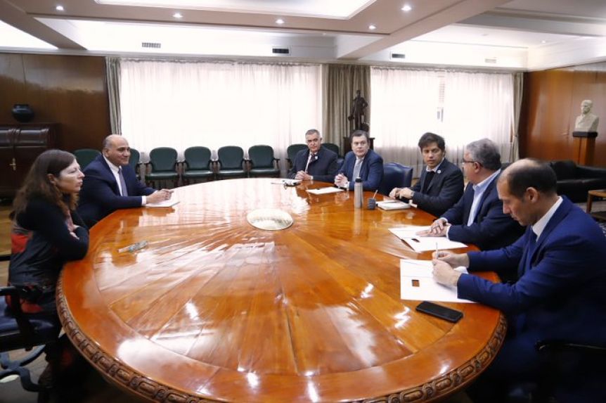 Kicillof, Batakis y su primer cara a cara oficial