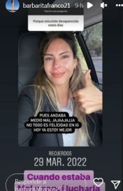 Barby Franco transmitió esperanza a las mujeres que desean ser madres