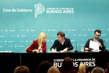 Junto a intendentes oficialistas, Axel Kicillof cruzó con munición gruesa al macrismo