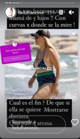 El descargo de Wanda Nara tras las críticas a su cuerpo sin filtro