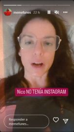 Duró poco: Nicolás Cabré se creó un perfil en Instagram y ya tuvo problemas