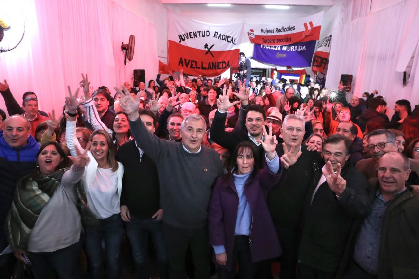 Gerardo Morales en Avellaneda: