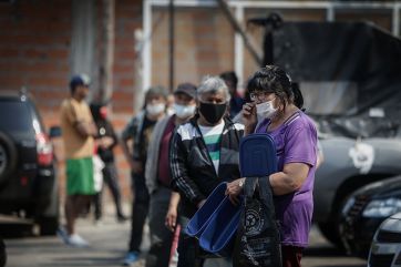 Movimientos sociales marcharon a pedirle a San Cayetano: cuáles son los números de la pobreza