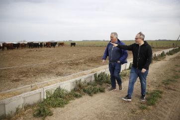 Con eje en la producción, intendente del Conurbano recorrió el interior bonaerense