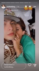 El romántico reencuentro de la China Suárez con Rusherking en Uruguay
