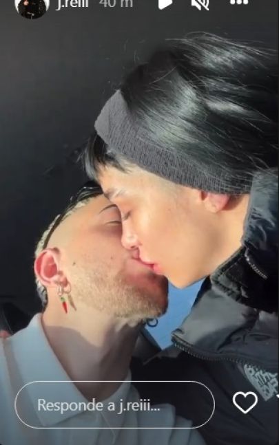 María Becerra y J Rei blanquearon su romance con un video a los besos
