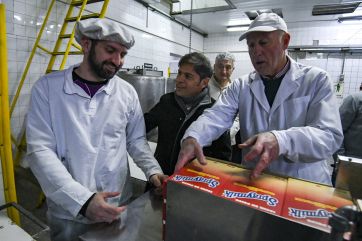 Tras el fuego cruzado con el PRO, Kicillof visitó territorio ultramacrista