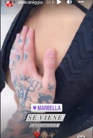 Alex Caniggia sembró dudas sobre el embarazo de Melody Luz