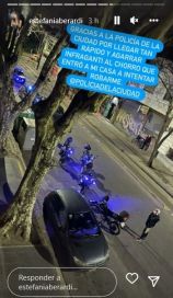 Estefanía Berardi mostró cómo quedó su casa tras el nuevo intento de robo