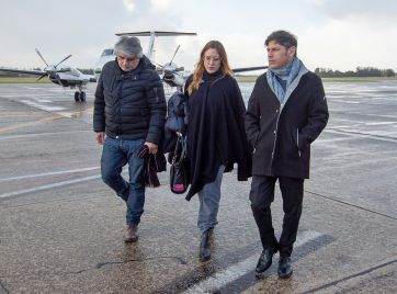 En la jura de Correa, Kicillof y un mensaje a los empresarios: 