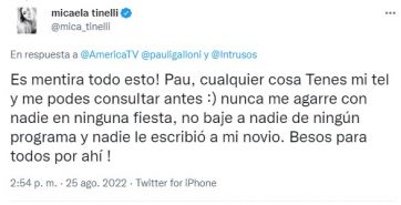 Revelan detalles del supuesto enfrentamiento entre Mica Tinelli y la China Suárez