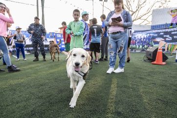 Cascallares y Fabiani en un festejo muy especial del “Día de la niñez”