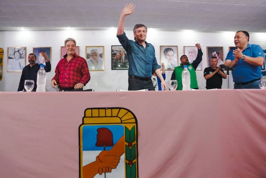 En un acto de la UOM, Máximo volvió a la carga contra Macri, el FMI y defendió a CFK
