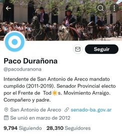 Los políticos cambian la foto de perfil en las redes en apoyo a CFK