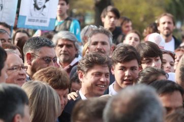 Kicillof participó de la marcha por la Noche de los Lápices