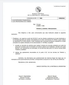 El BCRA restringe la compra de dólar ahorro, esta vez a productores agropecuarios