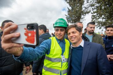 Desde el sur bonaerense, Kicillof envió un mensaje a los intendentes “rebeldes”