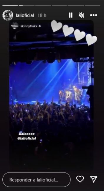 Tini Stoessel asistió al show de Lali Espósito en Madrid: el intercambio buena onda de las cantantes