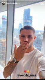 Icardi publicó sus chats con Wanda y luego los borró