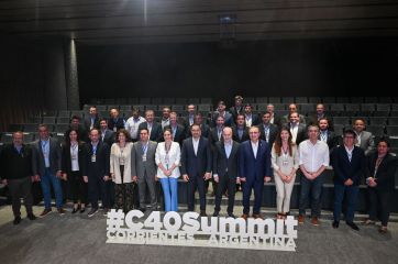 Valenzuela estuvo en Corrientes junto a Valdés y Larreta para impulsar la agenda ambiental