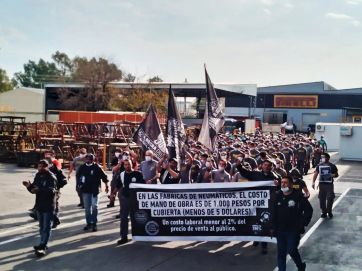 El conflicto gremial con los trabajadores neumáticos, un dolor de cabeza para la industria bonaerense