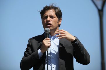 Kicillof continuó su recorrida por la Tercera con más criticas a la oposición