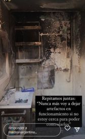 Santiago Giorgini y su esposa se salvaron de milagro tras un incendio en su casa